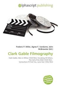 Clark Gable Filmography