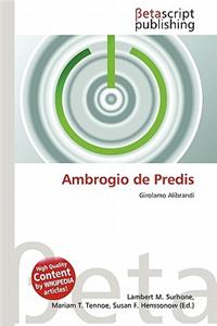 Ambrogio de Predis