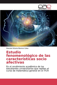 Estudio fenomenológico de las características socio afectivas
