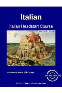 Italian Headstart Course - Cumulative Glossary