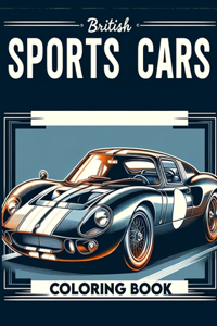 British Sports Cars Coloring Book