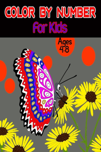 Color By Number For Kids Ages 4-8