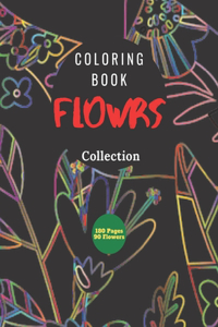 Coloring book Flowrs Collection