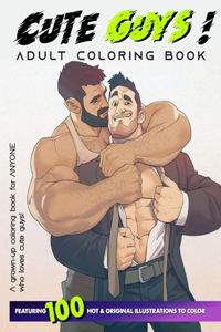Cute Guys! Coloring Book