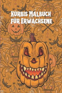 Kürbis Malbuch für Erwachsene