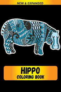 Hippo Coloring Book