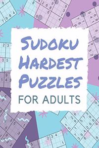 Sudoku Hardest Puzzles For Adults