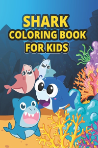 Shark Coloring Book for Kids