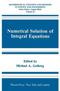 Numerical Solution of Integral Equations