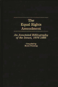 The Equal Rights Amendment