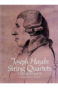 String Quartets, Opp. 42, 50 and 54