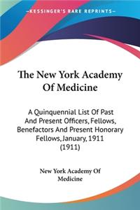 New York Academy Of Medicine