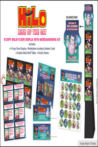 Hilo Book 10: Rise of the Cat 9-Copy Floor Display and Merchandising Kit