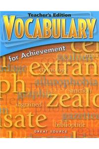Vocabulary for Achievement: First Course