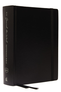 KJV, Journal the Word Reference Bible, Hardcover, Black, Red Letter Edition, Comfort Print