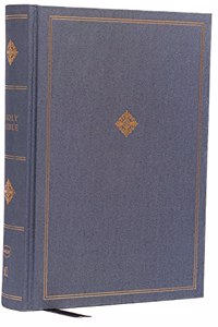 Nkjv, Single-Column Wide-Margin Reference Bible, Cloth Over Board, Red Letter, Comfort Print
