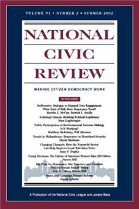 National Civic Review, No. 2, Summer 2002