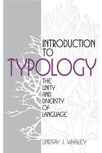 Introduction to Typology