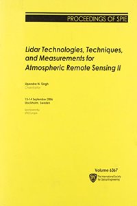 Lidar Technologies, Techniques, and Measurements for Atmospheric Remote Sensing II