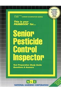 Senior Pesticide Control Inspector