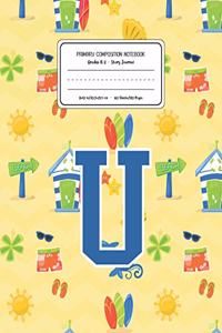 Primary Composition Notebook Grades K-2 Story Journal U