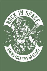 Rock In Space Among Millions Of Stars