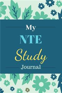 My NTE Study Journal