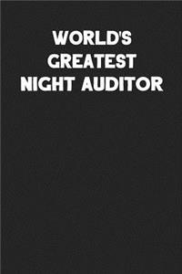 World's Greatest Night Auditor