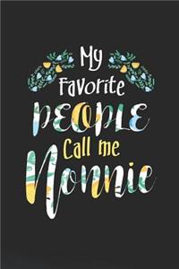 My Favorite People Call Me Nonnie