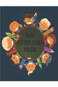 Blank Dot Grid Journal for Kids