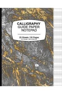 Calligraphy Guide Paper Notepad