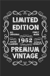 Limited Edition Premium Vintage 1952