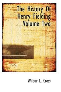 The History of Henry Fielding Volume Two