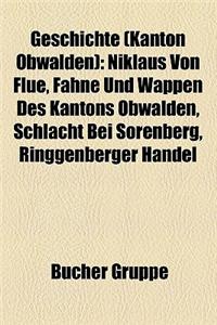 Geschichte (Kanton Obwalden)
