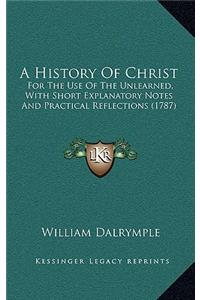 A History Of Christ
