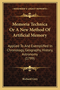 Memoria Technica Or A New Method Of Artificial Memory