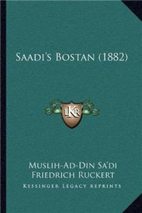 Saadi's Bostan (1882)