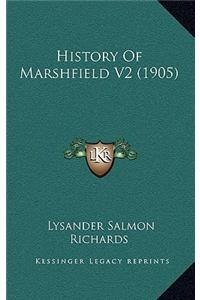 History Of Marshfield V2 (1905)