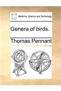 Genera of Birds.