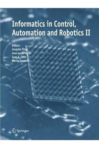 Informatics in Control, Automation and Robotics II