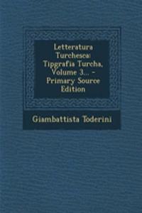 Letteratura Turchesca