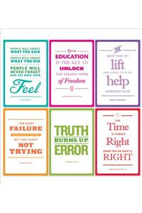 Inspirational African American Quotes Poster Set Bulletin Board