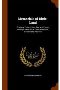 Memorials of Dixie-Land