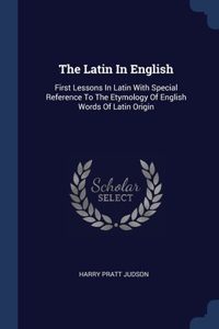 Latin In English