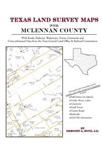 Texas Land Survey Maps for McLennan County