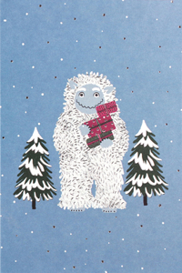 Yuletide Yeti Small Boxed Holiday Cards