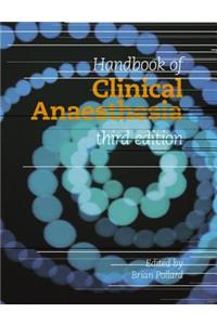 Handbook of Clinical Anaesthesia 3e