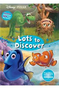 Disney Pixar Lots to Discover: Jumbo Coloring Book Plus Stickers