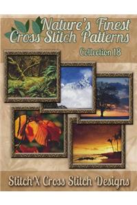 Nature's Finest Cross Stitch Pattern Collection No. 18