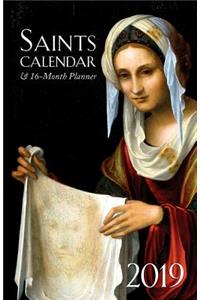 2019 Saints Calendar & 16 Month Daily Planner